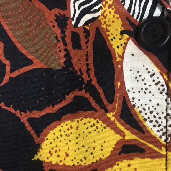 RUBY ROAD Big Button Boxy Fit Oversized Jacket w/Pleated Back Military Shoulder - Picture 13 of 16